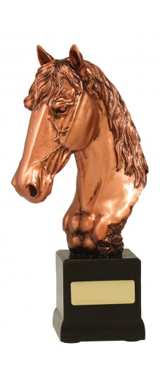 Classic Bronze Horse Trophy 255mm